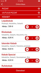 Pizza Service Kirkkonummi screenshot 2