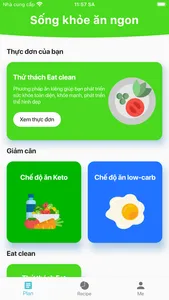 Sống khoẻ ăn ngon - Eat clean screenshot 0