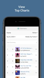 Chartmetric screenshot 1