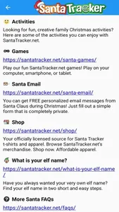 Santa Tracker Official screenshot 5