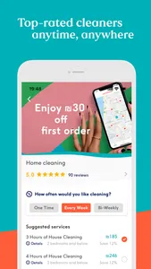 GetCleaner: #1 Cleaning App screenshot 1