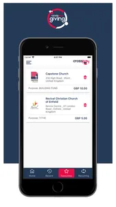 Crosspay Giving screenshot 2