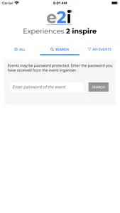 Experiences 2 inspire EventApp screenshot 1