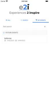 Experiences 2 inspire EventApp screenshot 2