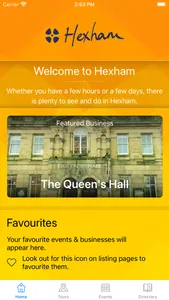 Visit Hexham screenshot 1