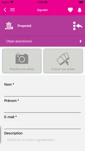 Préfailles Application screenshot 1