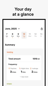 Bladderly: AI Bladder Diary screenshot 4