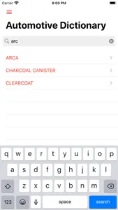 Automotive Dictionary Offline screenshot 3