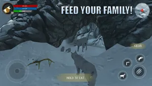 Arctic Wolf Survival Simulator screenshot 1