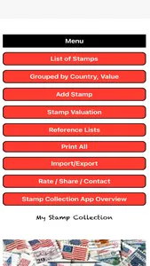 My Valuable Stamp Collection screenshot 1