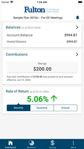 FFA Retirement Plan Services screenshot 2