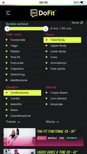 DoFit Allenamento & Nutrizione screenshot 2