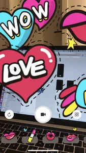 AR Sticker Camera screenshot 0