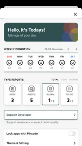 Todays - Managing a day screenshot 3