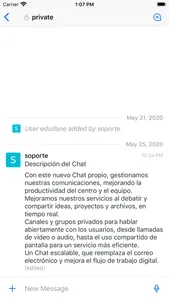 chat Colegios Ramón y Cajal screenshot 1