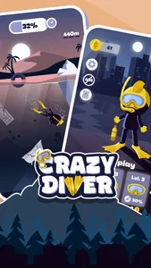 Crazy Diver screenshot 0