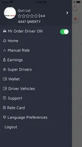 Mr Order Driver Taxi screenshot 1