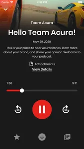 Acura Podcast screenshot 2