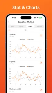 Workout Tracker w/ stretching screenshot 1