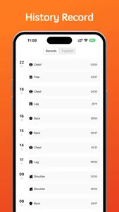 Workout Tracker w/ stretching screenshot 5