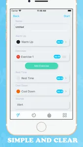 HIIT Timer: Timer for workouts screenshot 1