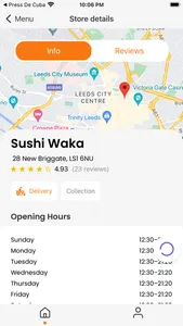 Sushi Waka Leeds screenshot 2