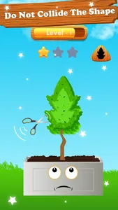 Tree Shape - Cut Cut Puzzle screenshot 1