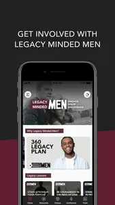 Legacy Minded Men App screenshot 0