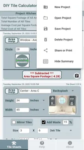 DIY Tile Calculator Pro screenshot 5