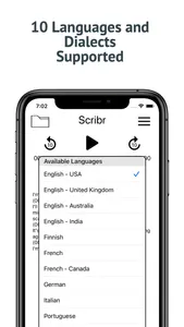 Scribr - Transcribe Speech screenshot 2