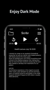 Scribr - Transcribe Speech screenshot 4