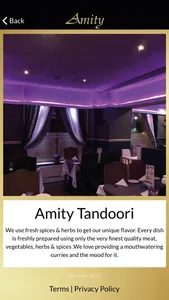 Amity Tandoori screenshot 1