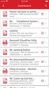 Docusoft Cloud App screenshot 1