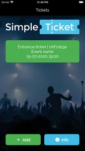 SimpleTicket Wallet screenshot 1