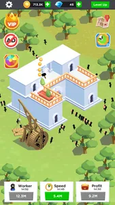 Save The Stickman: Idle Empire screenshot 1