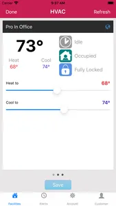 Lennox NAS EMS screenshot 3