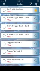 Workout Tracking screenshot 2