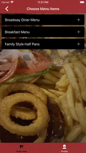 Broadway Diner - Order Online screenshot 1