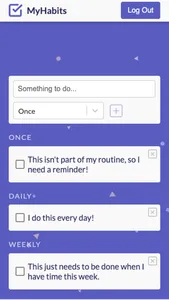 MyHabits Tracker screenshot 0