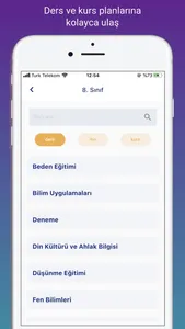 Kazanım Mobil - Yıllık Planlar screenshot 4