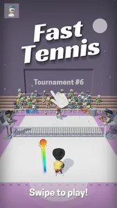 Fast Tennis: Hypercasual screenshot 0