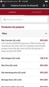 Padaria Estrela do Butantã screenshot 2