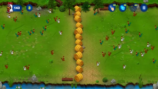 Chicken Frenzy - Save the Farm screenshot 0