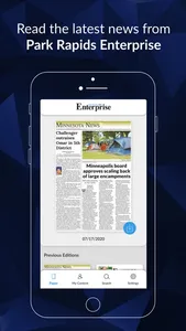 Park Rapids Enterprise E-paper screenshot 0