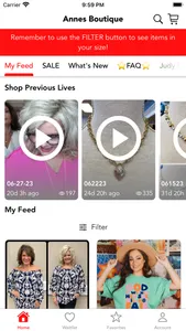 Annes Boutique screenshot 1