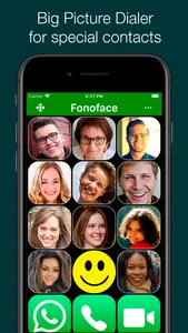 Fonoface: Big Dialer and Phone screenshot 0