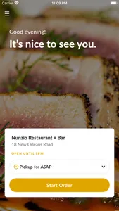 Nunzio Restaurant + Bar screenshot 1