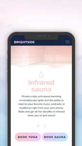 Brightside - Yoga & Sauna screenshot 1