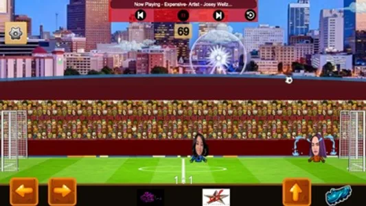 Hip Hop Head Soccer screenshot 2