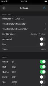 Random Music Sheet screenshot 5